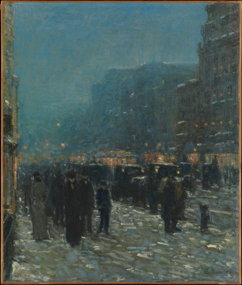 Hassam, Broadway and 42nd Street