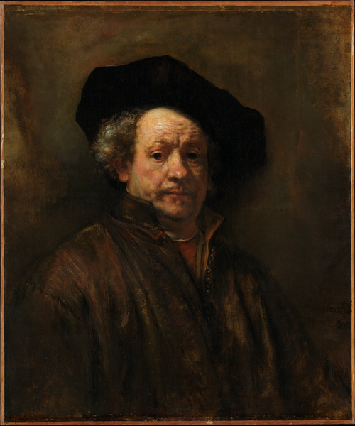 Rembrandt, Self-portrait